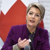 L'aide privée sera nécessaire pour accueillir les réfugiés ukrainiens, estime Karin Keller-Sutter (archives).